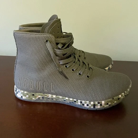 NoBull Army Pixel High Top Sneakers 11.5
Super Fabric Green Workout Crossfit Nobull Shoes Mens 11.5 Army Canvas Trainer Green Athletic  main image 3